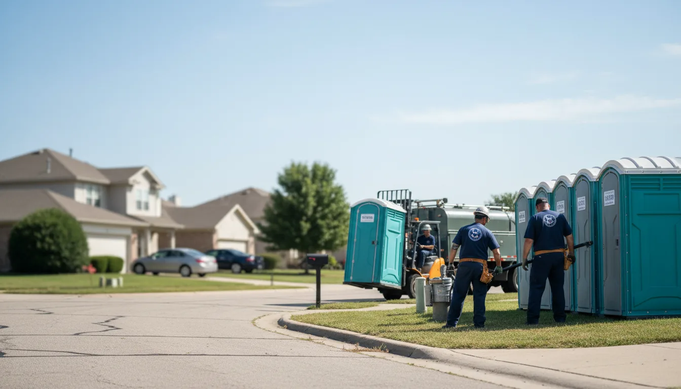 Porta Potty Rental in Rock Island, TX near me